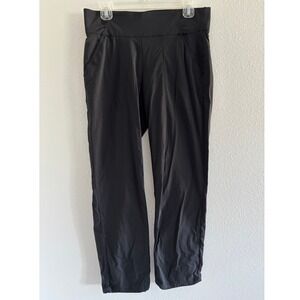 Columbia Pants Women Medium Black Pull On Straight Outdoor Hiking Casual Camping